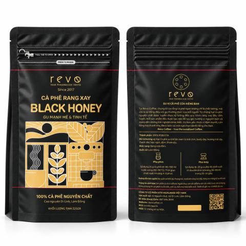 CÀ PHÊ RANG XAY BLACK HONEY