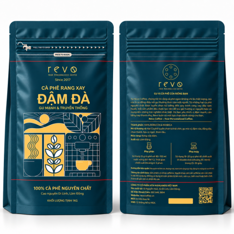 CÀ PHÊ RANG XAY ĐẬM ĐÀ